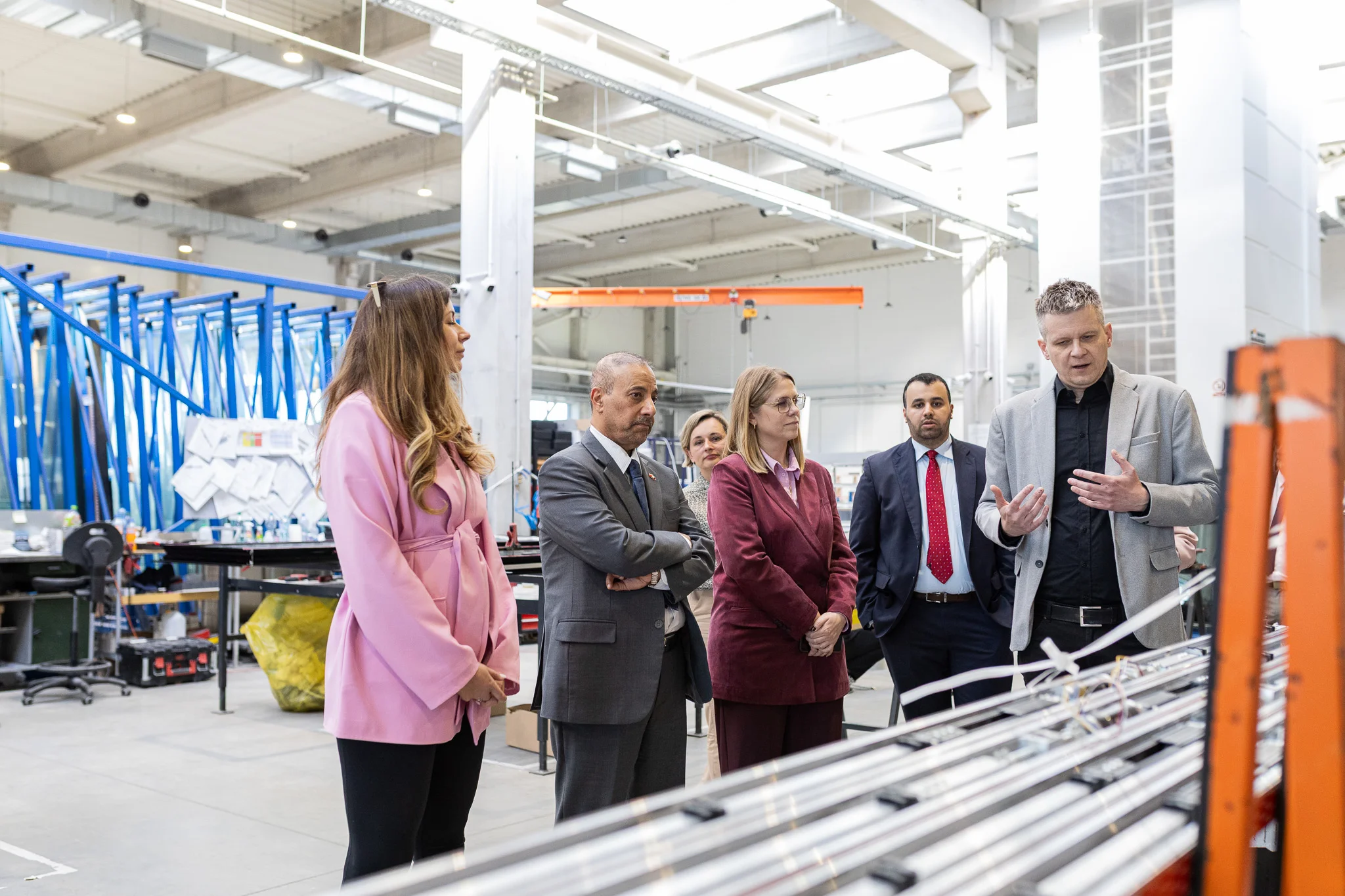 Besuch des Botschafters des Staates Katar im Hauptsitz von CreoConcept